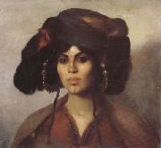 Marie Caire Tonoir Femme de Biskra (mk32) USA oil painting artist